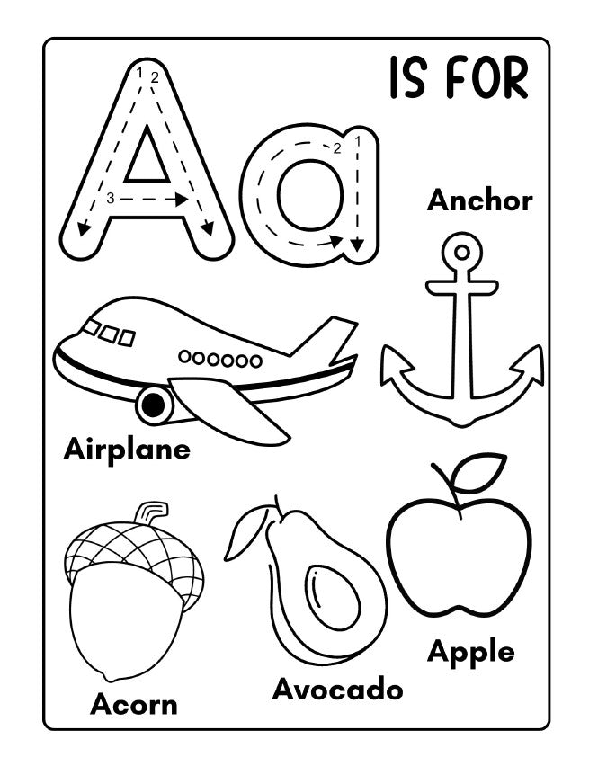 ABC Coloring Book for Kids – Learn & Color for Just $1.20!