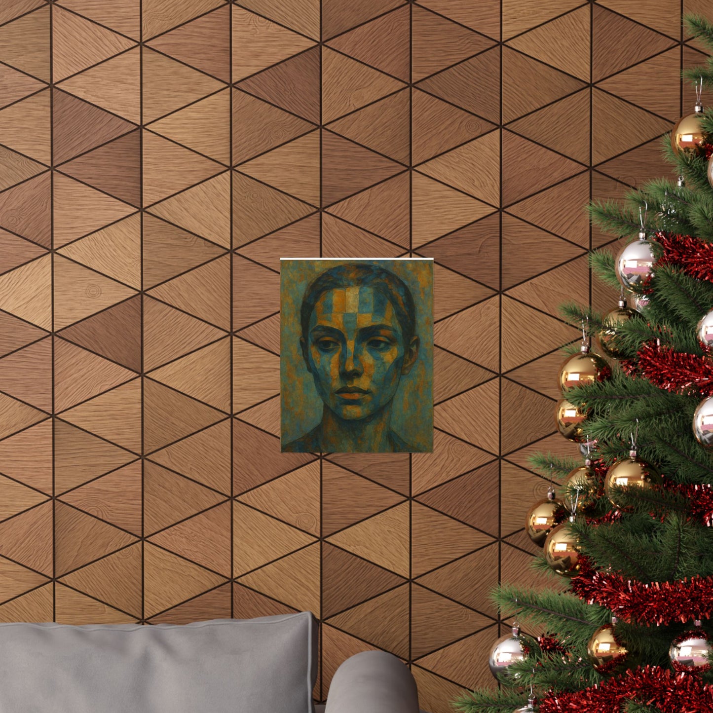 Artistic Matte Vertical Poster Collection, Unique Wall Decor, Abstract Face Art, Home Aesthetic, Gift for Art Lovers