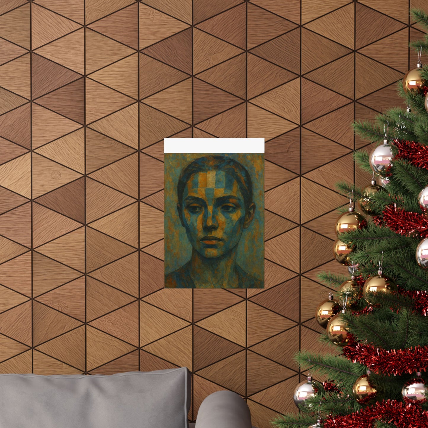 Artistic Matte Vertical Poster Collection, Unique Wall Decor, Abstract Face Art, Home Aesthetic, Gift for Art Lovers