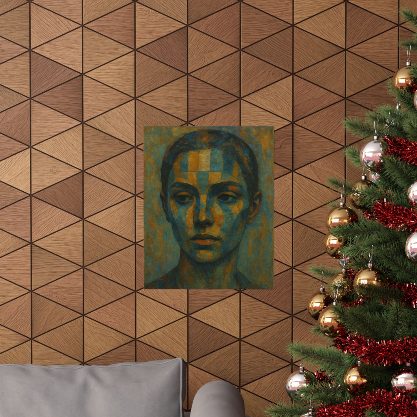 Artistic Matte Vertical Poster Collection, Unique Wall Decor, Abstract Face Art, Home Aesthetic, Gift for Art Lovers